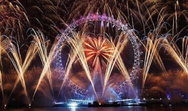 London’s New Year’s Eve fireworks Tickets Now Available