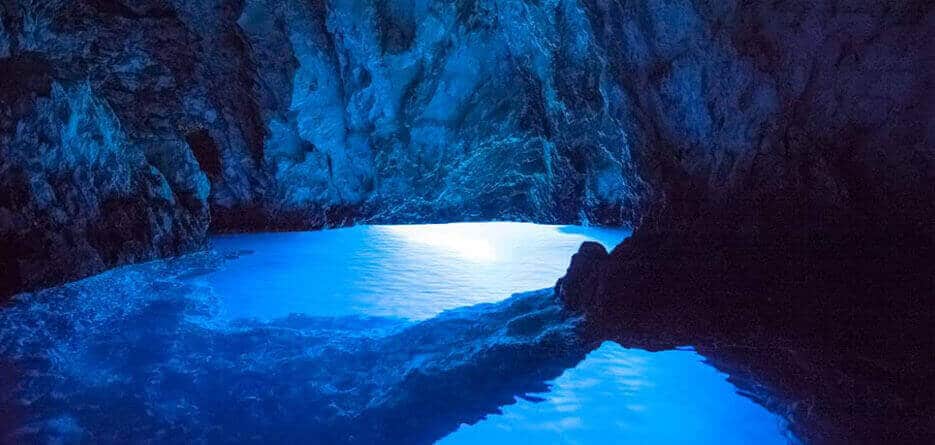 Blue Cave of Bisevo, Croatia